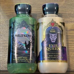Bath & Body Works Evil Queen & Maleficent Body Wash Set